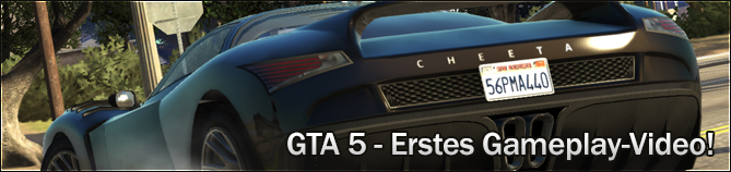 GTA 5 - Erstes Gameplay Video